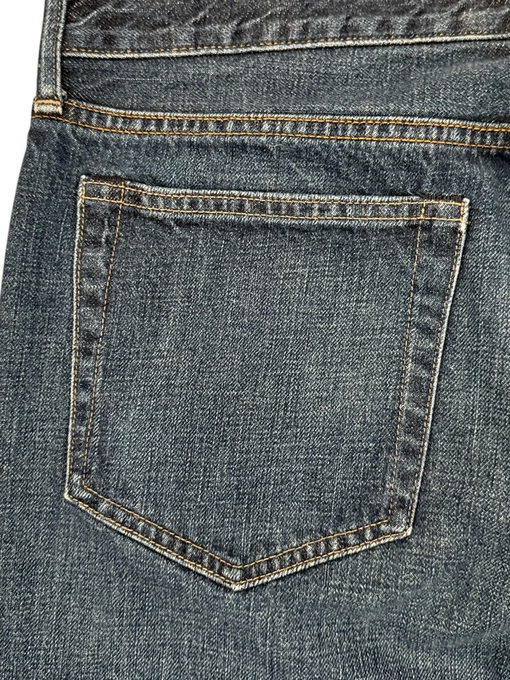 J. Crew Bootcut Jeans Men’s 36x32 Fits 36x31 Dark Wash 100% Cotton Denim